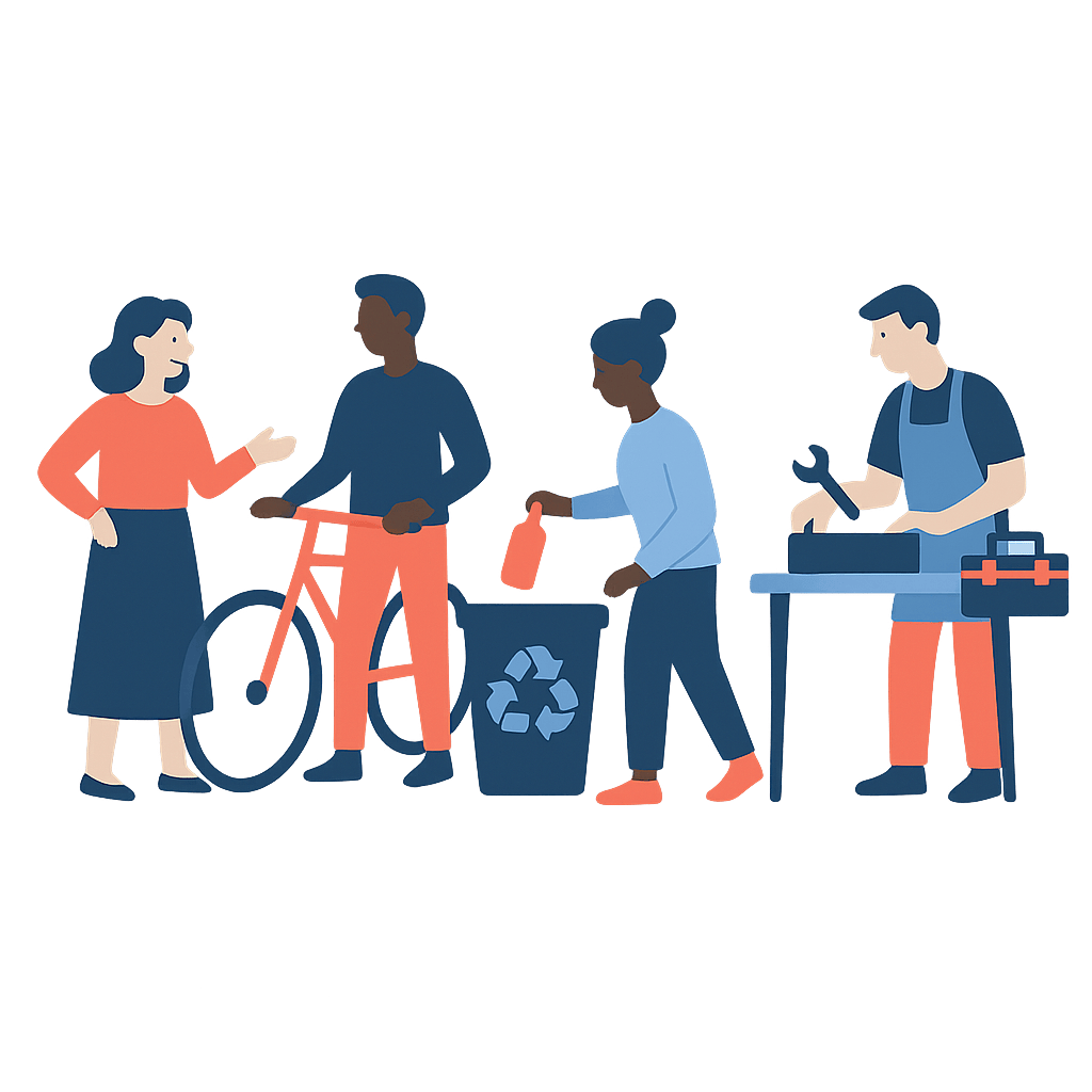 Représentation générique des R de l'économie circulaire