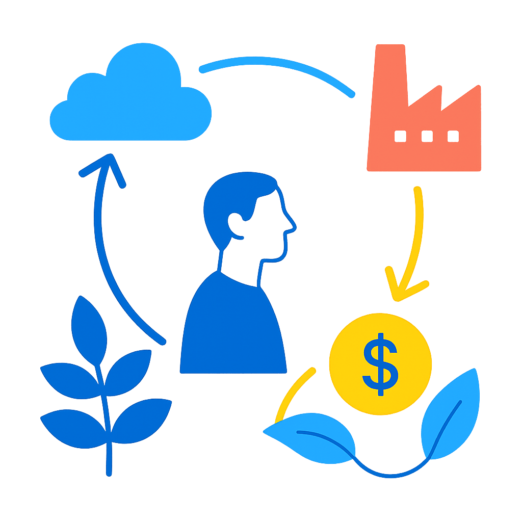 La pensée systémique comme levier de l'économie circulaire